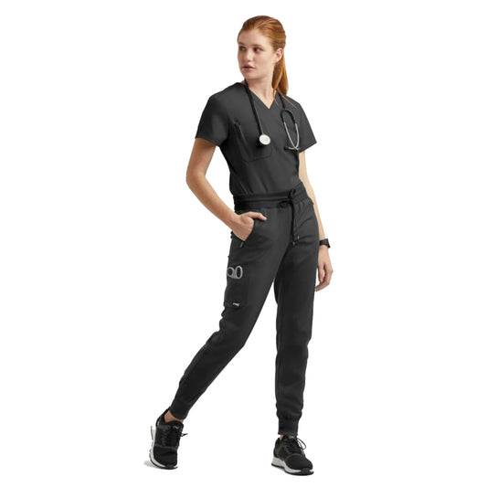 Pijama Quirúrgica Grey´s Anatomy ACTIVE Spandex Stretch Dama Negro