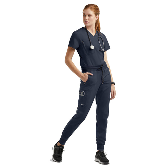 Pijama Quirúrgica Grey´s Anatomy ACTIVE Spandex Stretch Dama Indigo