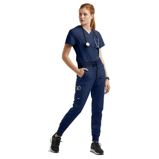 Pijama Quirúrgica Grey´s Anatomy ACTIVE Spandex Stretch Dama Marino