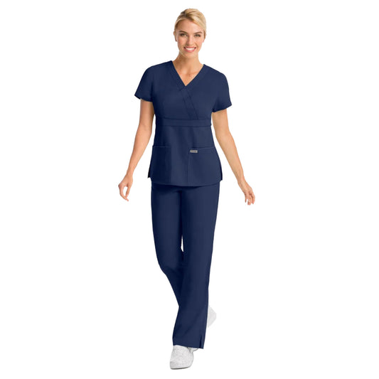 Pijama Quirúrgica Grey´s Anatomy Clásica Dama Marino