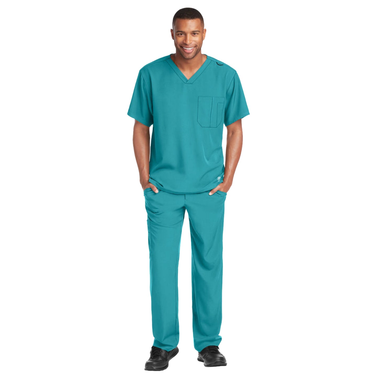 Pijama Quirúrgica Skechers Stretch Structure Caballero Teal