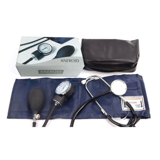 Set Baumanómetro con Estetoscopio Aneroid Sphygmomanometer