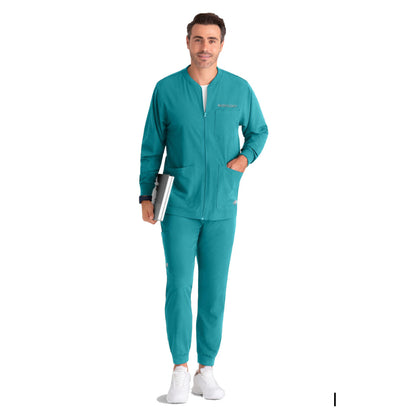 Cubre Polvo Médico Abrigado Skechers Caballero Teal